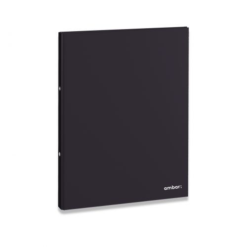 Pasta Dossier Cor Lisa Ambar Ideas Preto - 10PM - 20 mm , Ambar , 101600933010 , 5601199165140